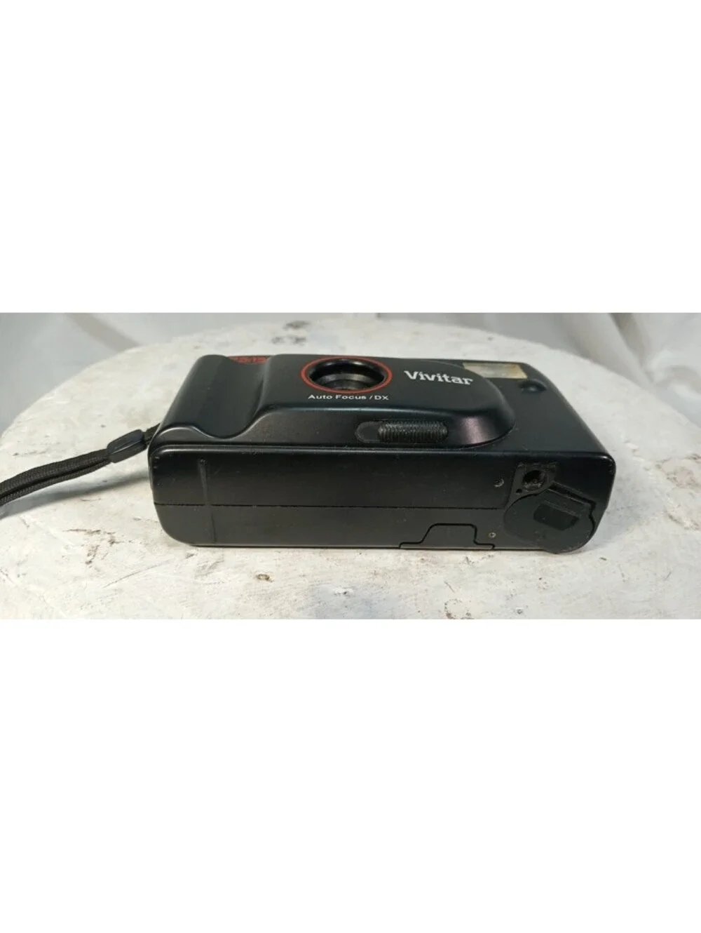 Vivitar 35mm Point & Shoot Film Camera Built-In Flash Tested Working
